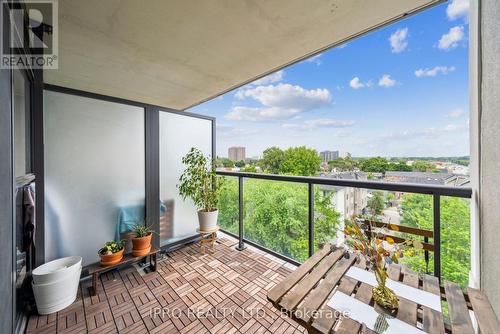 513 - 8 Trent Avenue, Toronto E02, ON - Outdoor With Balcony With Exterior