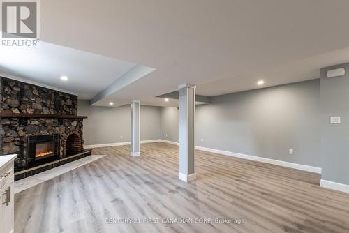 62 Sackville Street, London, ON - Indoor With Fireplace