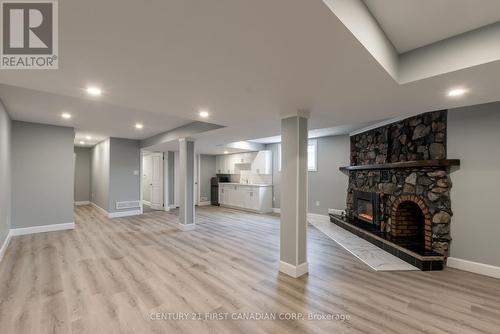 62 Sackville Street, London, ON - Indoor With Fireplace