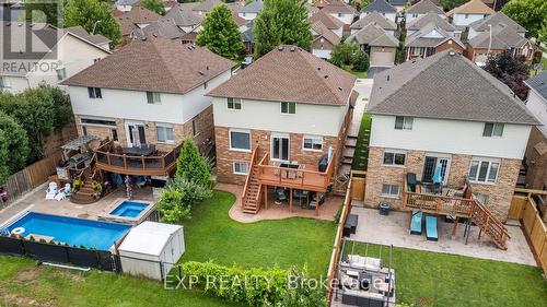 38 Briarose Place, Hamilton, ON - Outdoor With In Ground Pool With Deck Patio Veranda