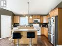 216 Centre Avenue, Meadow Lake, SK  - Indoor Photo Showing Kitchen With Double Sink 