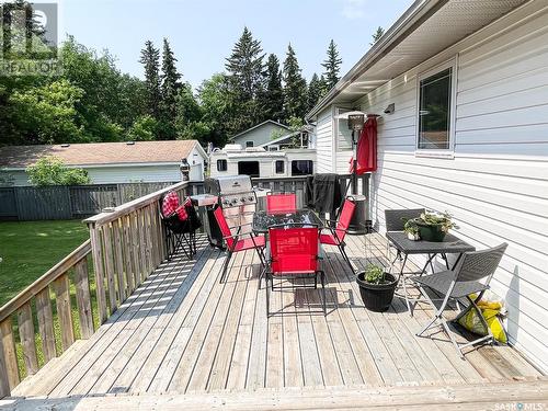 216 Centre Avenue, Meadow Lake, SK - Outdoor With Deck Patio Veranda With Exterior