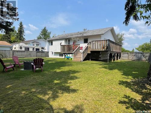 216 Centre Avenue, Meadow Lake, SK - Outdoor With Deck Patio Veranda