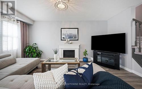 104 Stedford Crescent, Brampton, ON - Indoor Photo Showing Living Room With Fireplace