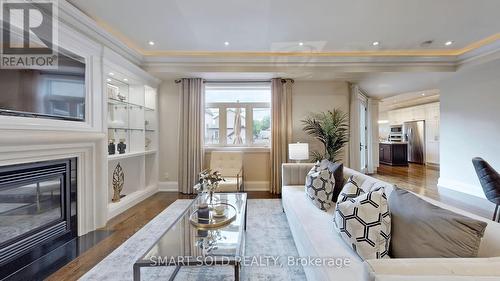 282 Melrose Street, Toronto, ON - Indoor Photo Showing Living Room With Fireplace