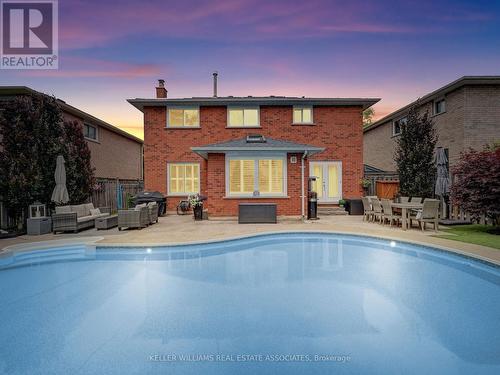 108 Warner Drive, Oakville, ON - Outdoor With In Ground Pool