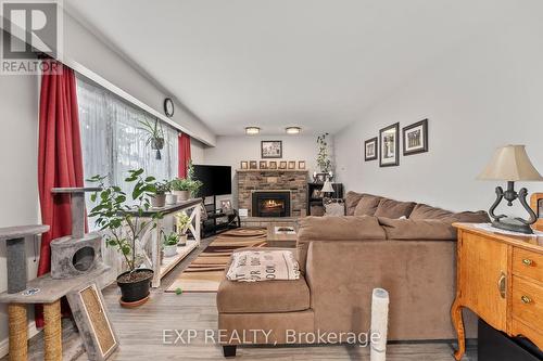 143 Westmount Drive N, Orillia, ON - Indoor Photo Showing Living Room With Fireplace