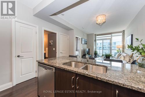 1101 - 1185 The Queensway Avenue, Toronto, ON - Indoor Photo Showing Kitchen With Double Sink