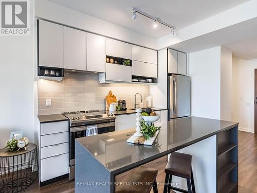 1205 - 4065 Confederation Parkway, Mississauga, ON - Indoor Photo Showing Kitchen With Upgraded Kitchen