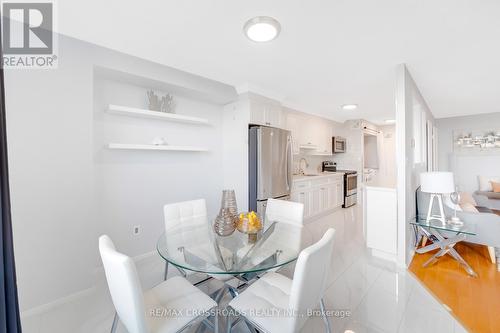 Ph104 - 90 Ling Road, Toronto, ON - Indoor Photo Showing Dining Room