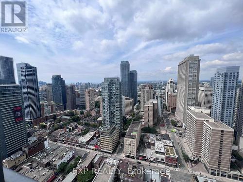 3607 - 33 Charles Street E, Toronto, ON - Outdoor With View