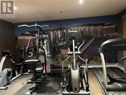 202E 1300 Stockton Street N, Regina, SK - Indoor Photo Showing Gym Room