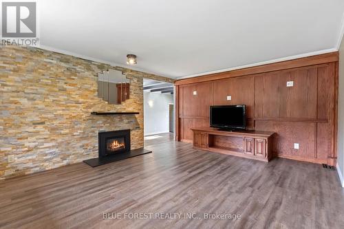 726 St Stephens Drive, London, ON - Indoor Photo Showing Living Room With Fireplace