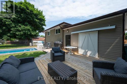 837 Osgoode Drive, London, ON - Outdoor With In Ground Pool With Exterior