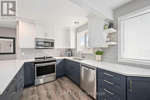 837 Osgoode Drive, London, ON - Indoor Photo Showing Kitchen With Double Sink With Upgraded Kitchen