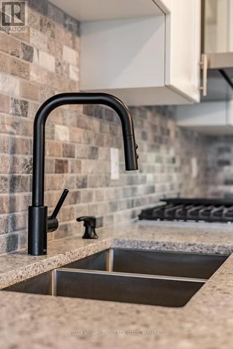 144 Sailors Landing, Clarington (Bowmanville), ON - Indoor Photo Showing Kitchen With Double Sink