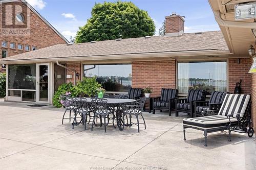 8280 Riverside Drive East, Windsor, ON - Outdoor With Deck Patio Veranda