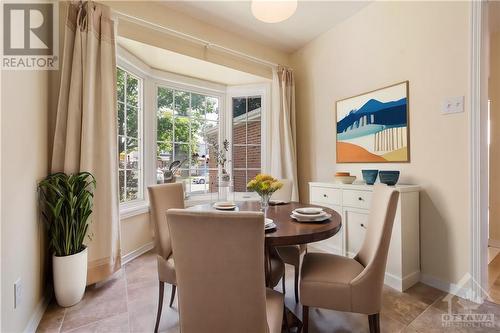 This photo has been virtually staged - 1468 Shawinigan Street, Ottawa, ON - Indoor Photo Showing Dining Room