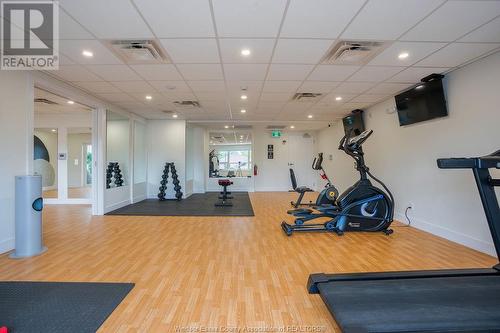 7887 Edgar Unit# 206, Windsor, ON - Indoor Photo Showing Gym Room