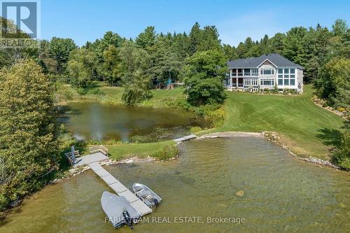 8698 Highway 12, Orillia, ON - Outdoor With Body Of Water With View