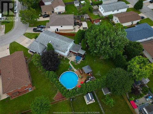 3220 Candlewood Crescent, Windsor, ON - Outdoor With Above Ground Pool With View