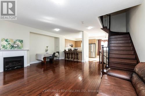 39 Pin Lane, Toronto, ON - Indoor Photo Showing Living Room With Fireplace