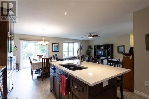 213 John Street S, Harriston, ON - Indoor Photo Showing Kitchen With Double Sink