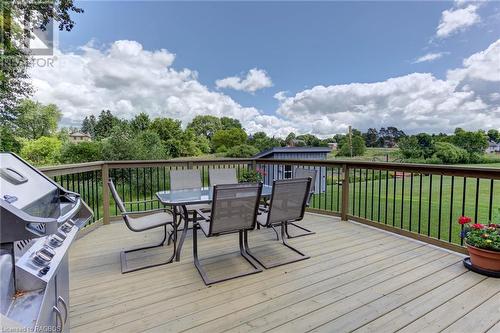 213 John Street S, Harriston, ON - Outdoor With Deck Patio Veranda With Exterior