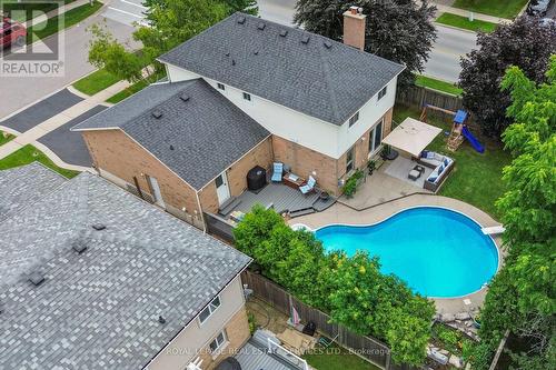 3177 Renton Road E, Burlington, ON - Outdoor With In Ground Pool With Deck Patio Veranda