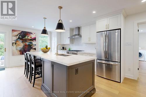 3177 Renton Road E, Burlington, ON - Indoor Photo Showing Kitchen With Stainless Steel Kitchen With Upgraded Kitchen