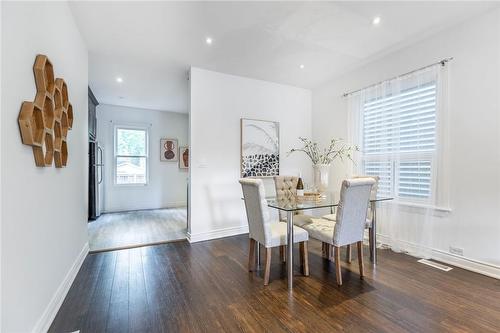 223 Burris Street, Hamilton, ON - Indoor Photo Showing Dining Room