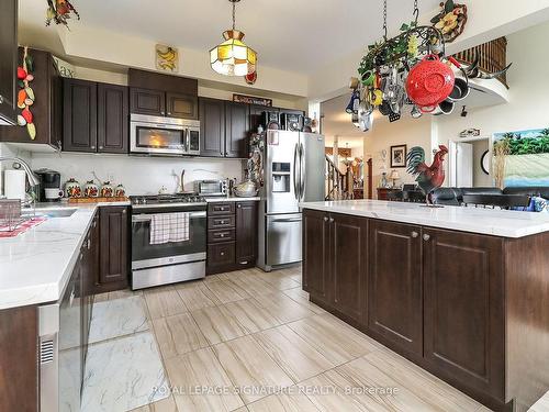 48 Allegra Dr, Wasaga Beach, ON - Indoor Photo Showing Kitchen With Stainless Steel Kitchen With Upgraded Kitchen