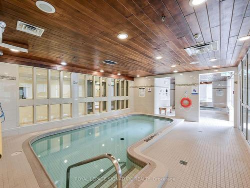 411-1001 Cedarglen Gate, Mississauga, ON - Indoor Photo Showing Other Room With In Ground Pool
