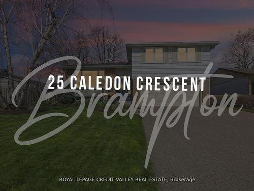 25 Caledon Cres, Brampton, ON - Outdoor With Facade