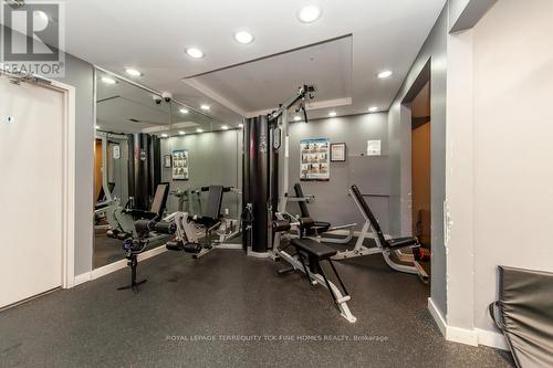 1905 - 115 Hillcrest Avenue, Mississauga, ON - Indoor Photo Showing Gym Room