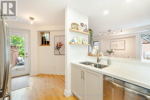 10 Harnesworth Crescent, Hamilton, ON - Indoor Photo Showing Kitchen With Double Sink