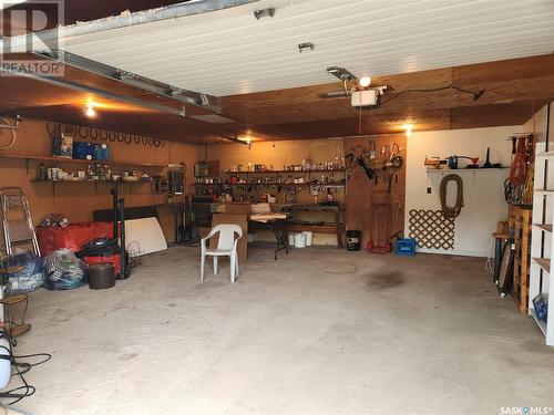 Leniuk Acreage, Nipawin Rm No. 487, SK - Indoor Photo Showing Garage