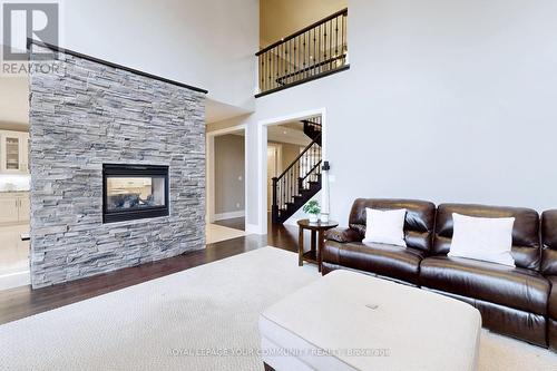 1810 Woodview Avenue, Pickering, ON - Indoor Photo Showing Living Room With Fireplace