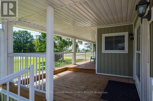 262 South Trent Street, Quinte West, ON - Outdoor With Deck Patio Veranda With Exterior