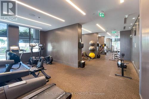 2801 - 7 Mabelle Avenue, Toronto (Islington-City Centre West), ON - Indoor Photo Showing Gym Room