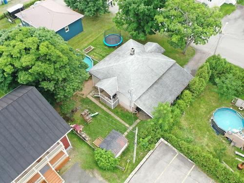 Aerial photo - 273 Rue Blanche-D'Haberville, Saint-Jean-Port-Joli, QC - Outdoor With Above Ground Pool With View