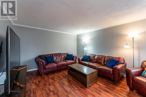 6966 Gladstone Place, Prince George, BC - Indoor Photo Showing Living Room With Fireplace