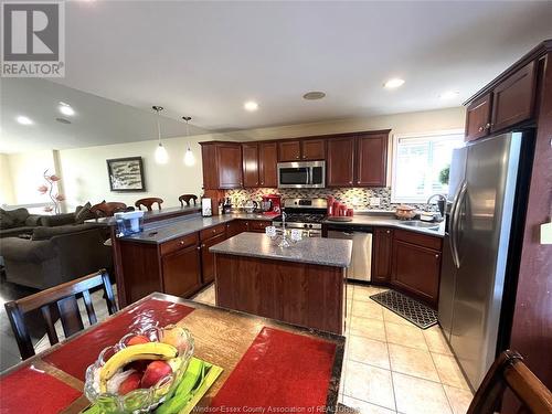 4198 Zurich Avenue, Windsor, ON - Indoor Photo Showing Kitchen With Upgraded Kitchen
