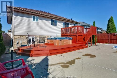 4198 Zurich Avenue, Windsor, ON - Outdoor With Deck Patio Veranda With Exterior