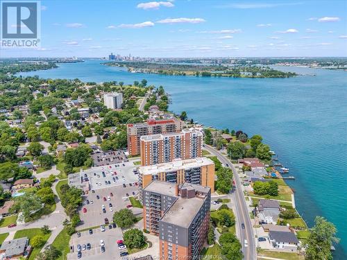 8591 Riverside Unit# 702, Windsor, ON - Outdoor With Body Of Water With View