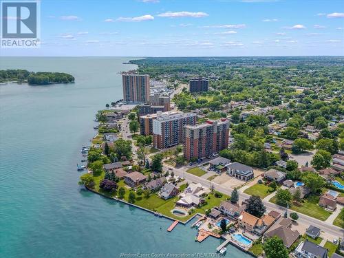 8591 Riverside Unit# 702, Windsor, ON - Outdoor With Body Of Water With View