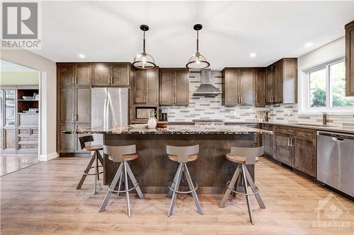 1851 Juno Avenue, Ottawa, ON - Indoor Photo Showing Kitchen With Stainless Steel Kitchen With Upgraded Kitchen