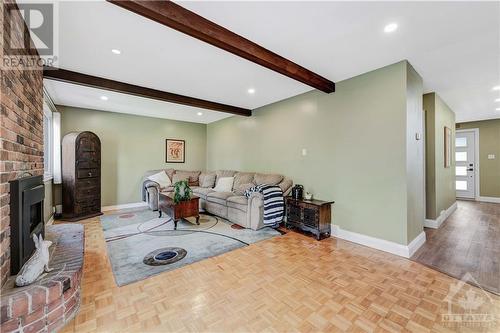 1851 Juno Avenue, Ottawa, ON - Indoor With Fireplace