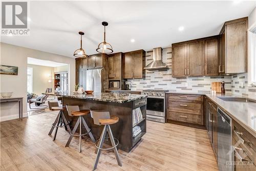 1851 Juno Avenue, Ottawa, ON - Indoor Photo Showing Kitchen With Stainless Steel Kitchen With Upgraded Kitchen