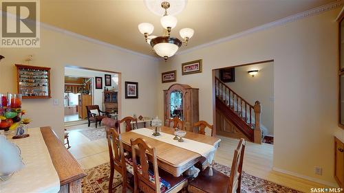 606 Mountain Street, Moosomin, SK - Indoor Photo Showing Dining Room